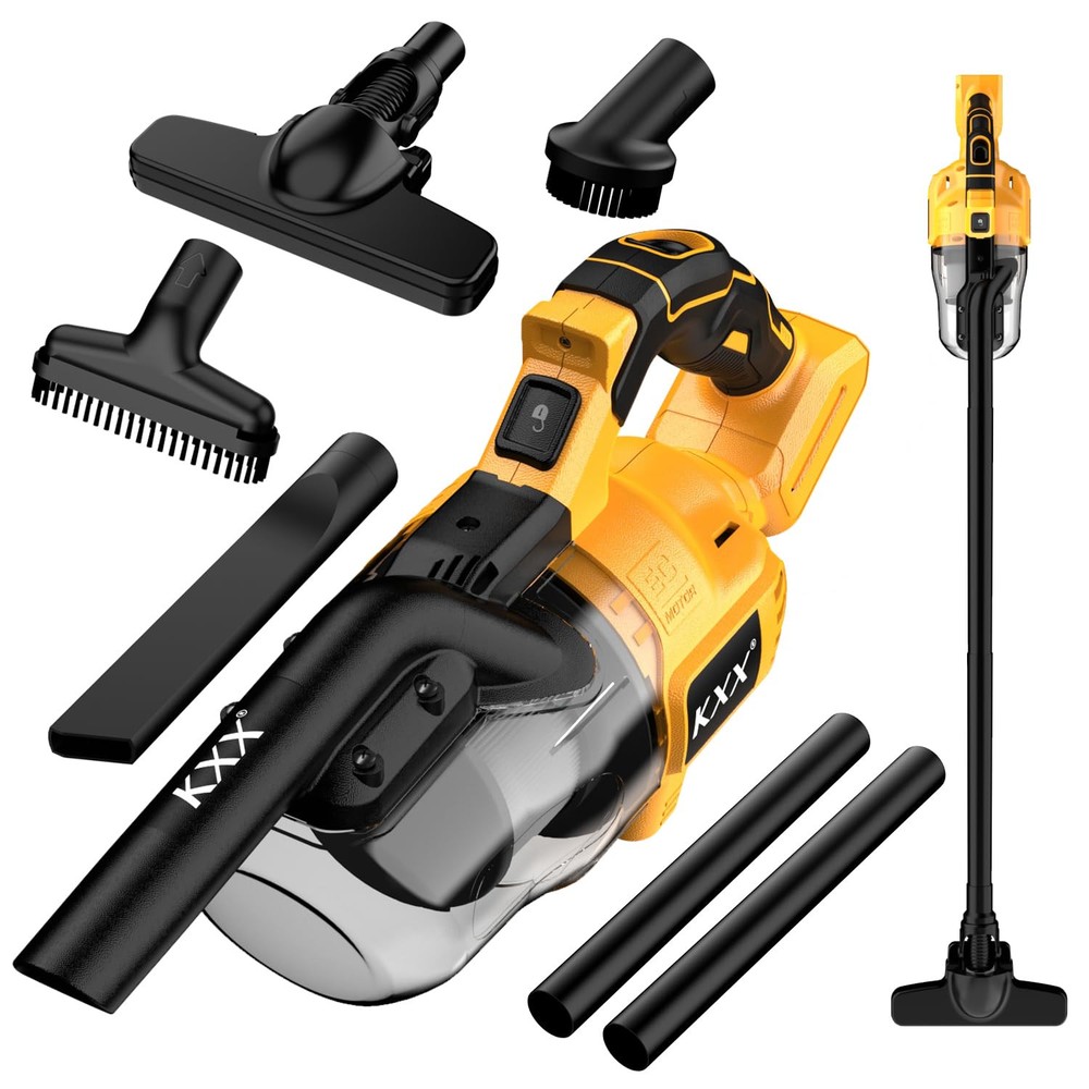 Cordless Vacuum for Dewalt 20V Battery, 5 in 1 Handheld Electric Vacuum Clean...