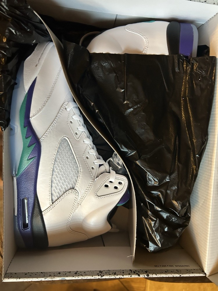 Grape Jordan 5s Size 11.5