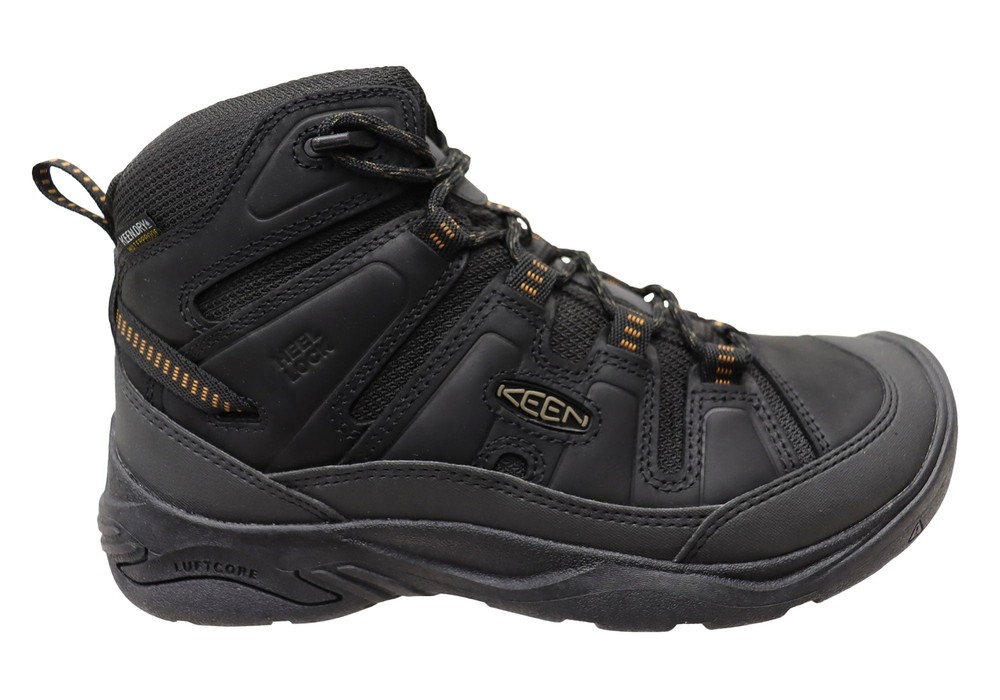 Keen Mens Circadia Mid Waterproof Hiking Boots for Comfort & Support