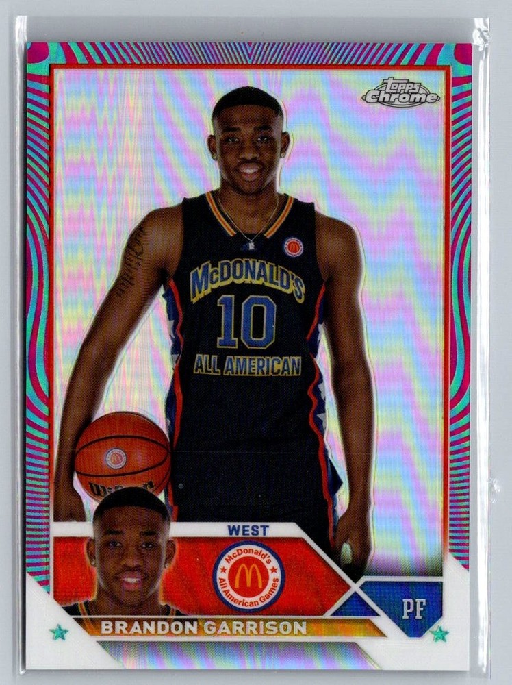 Brandon Garrison 2023 Topps Chrome McDonald's All American Basketball /175🔥