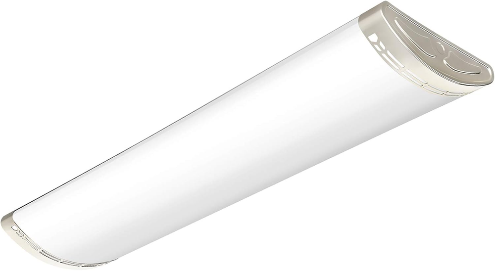 4Ft LED Light Fixtures Dimmable 80W 8800Lm Linear Flush Mount Lights, 4 Foot LED