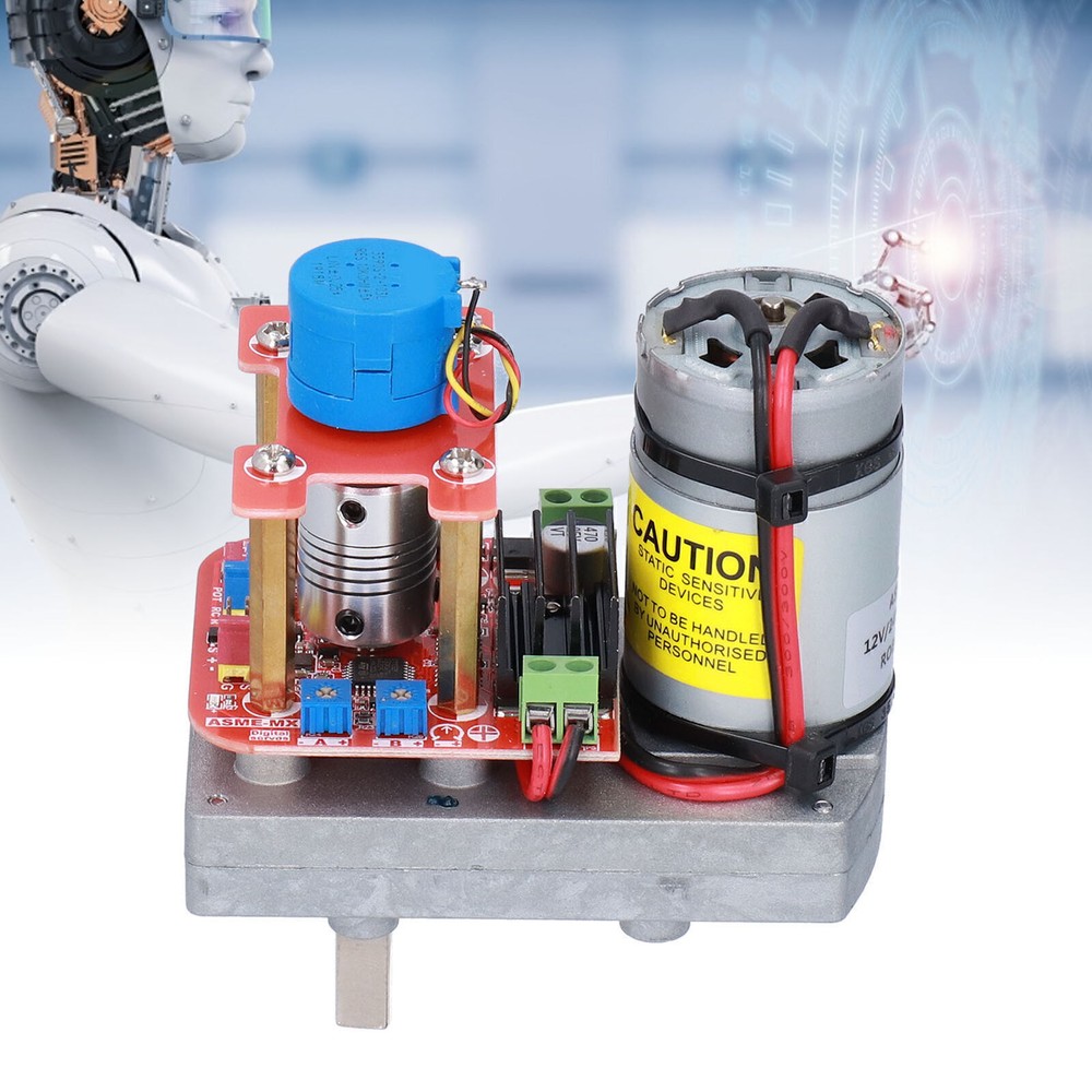 Micro Servo High Torsion Power 3600° Adjustable Angle Motor Driver 12V  24VDC