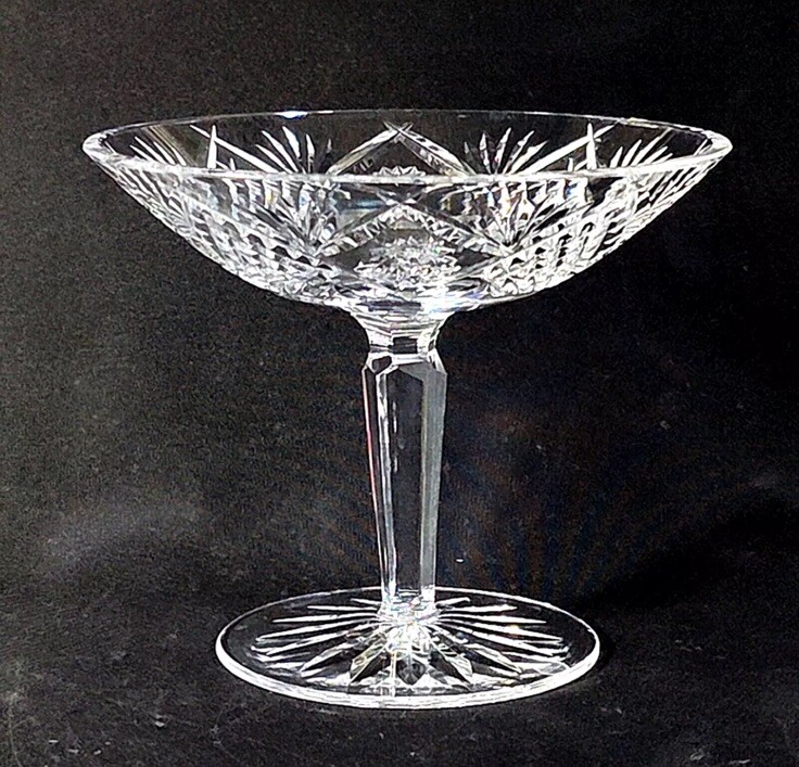 WATERFORD VINTAGE COMPOTE, Cut Lead Crystal, 6