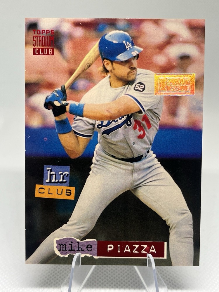Mike Piazza 1994 Topps Stadium Club HR Club 1st First Day Issue Rare HOF NM-MT