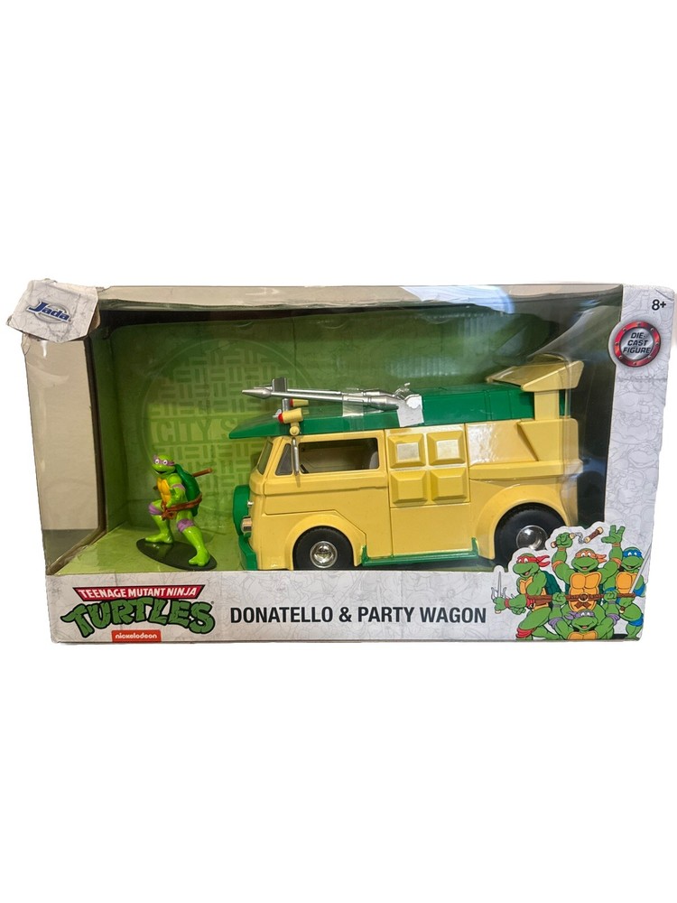 Jada 1/24 Hollywood Rides Teenage Mutant Ninja Turtles DONATELLO PARTY WAGON Van