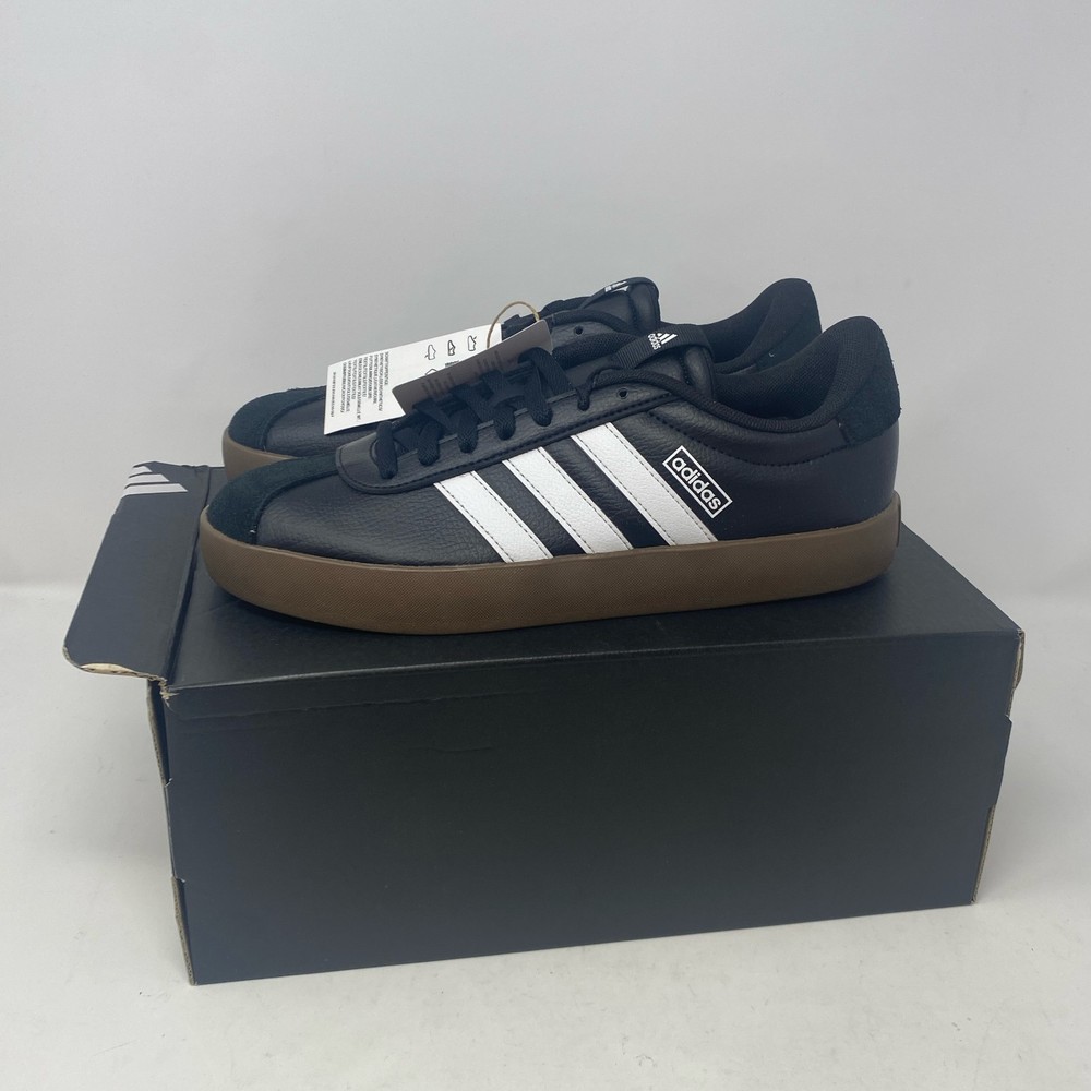 Adidas VL Court 3.0 Women Black/White Gum Size 8.5
