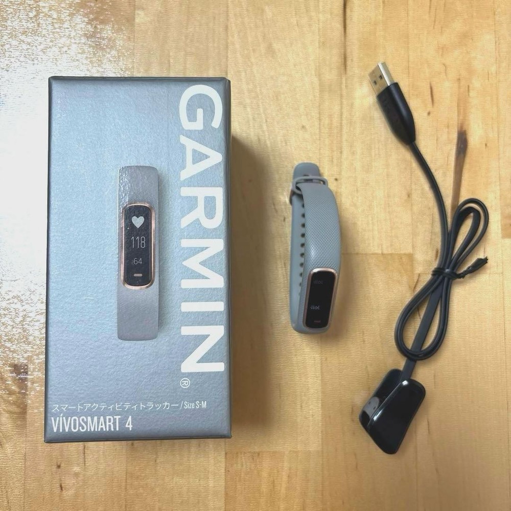 Garmin Vivosmart 4 Grey Small/Medium Fitness Tracker with Pulse Ox