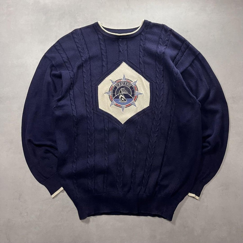 Burberry knit sweater Men's Fashion from Japan