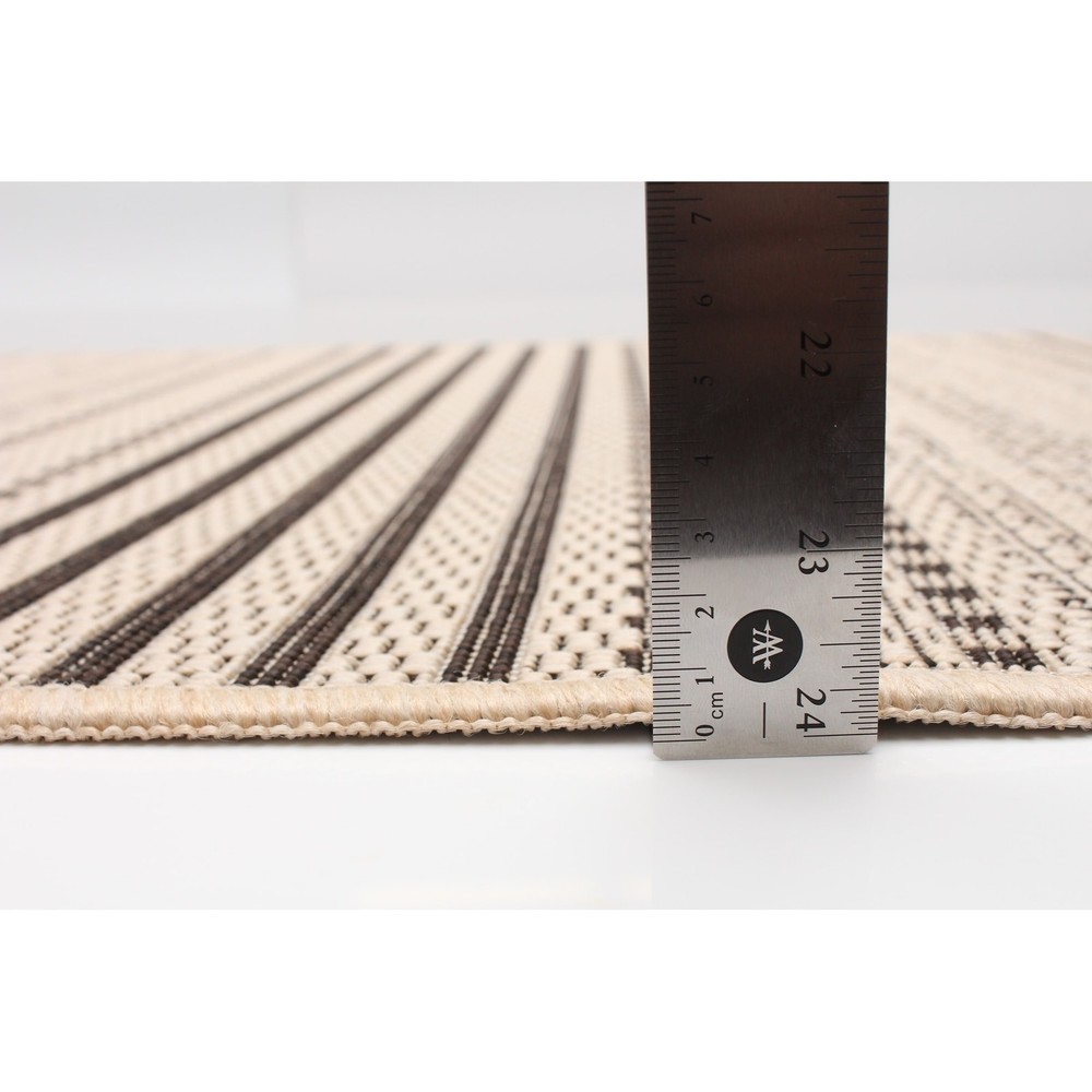 ECARPETGALLERY Cabana Indoor Outdoor Tan Rug 2x4 Feet