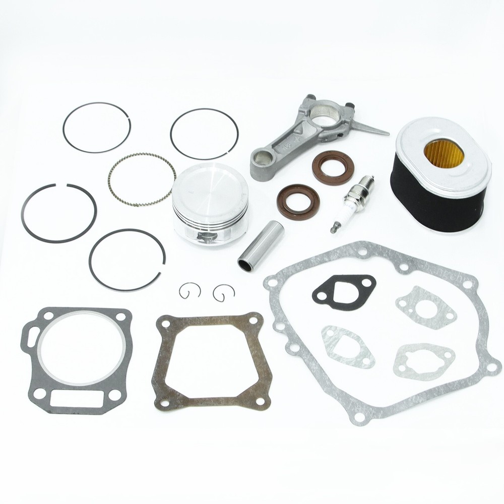 Honda GX160 5.5 HP Engine Overhaul Kit with Connecting Rod and Gasket Set