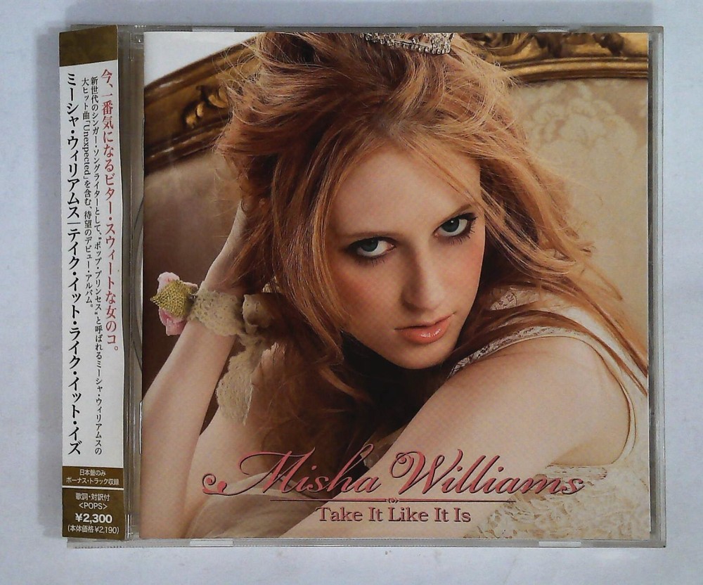 Misha Williams – Take It Like It Is AVCD-23283 JAPAN CD OBI