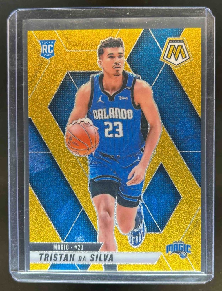 2024-25 Mosaic Tristan da Silva RC Gold Glitter Rookie #5/5 Magic