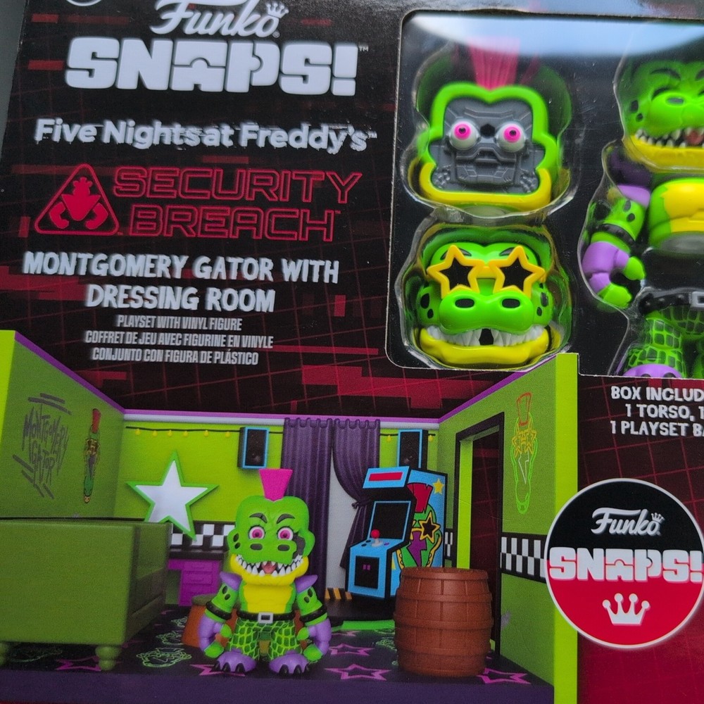 Funko Snaps! Five Nights At Freddy’s Playset Montgomery Gator with Dressing Room