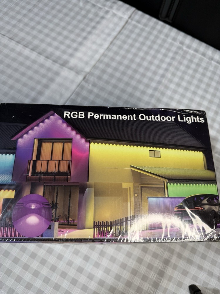 Nexillumi 300Ft Permanent Outdoor Lights for House, 2025 Smart RGB, New