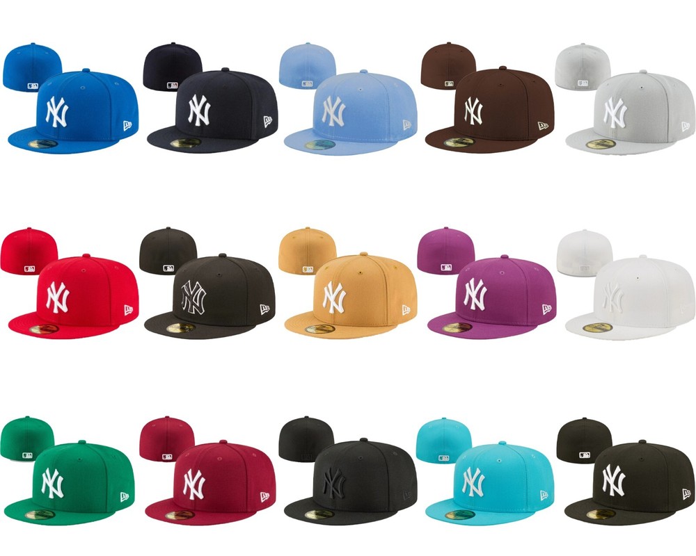 Mens MLB New York Yankees Multiple Colors Basic 59FlFTY Fitted Hat