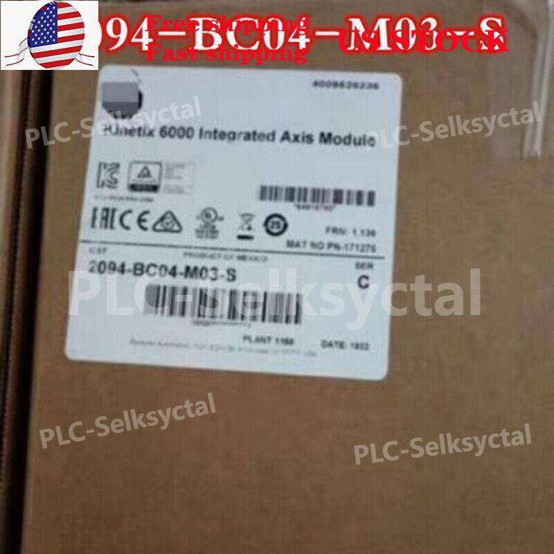 2094-BC04-M03-S /C Kinetix 6000 Integrated Axis Module 400/460V AC 2094BC04M03S