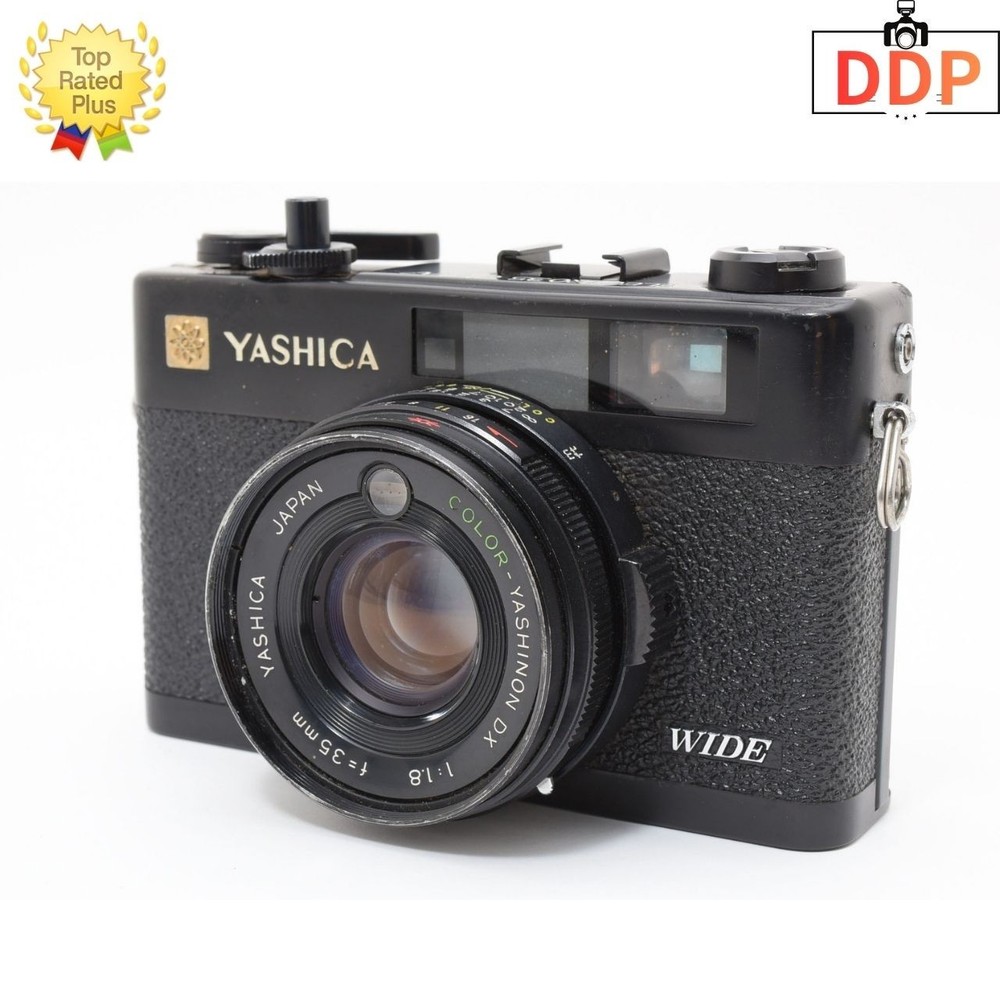 [N MINT] Yashica Electro 35 CCN Wide Film Camera 35mm f/1.8 Meter OK From JAPAN