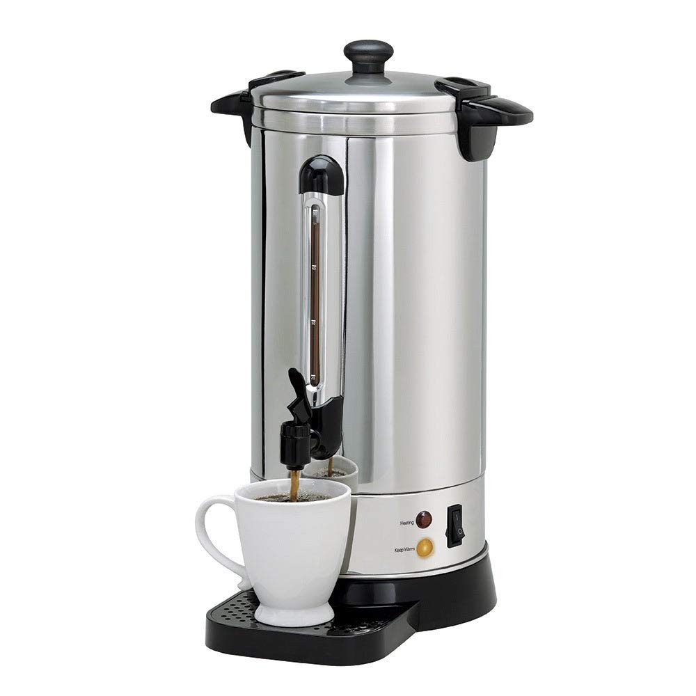 CU-50, Professional Coffee Urn, 50 Cups, Stainless Steel