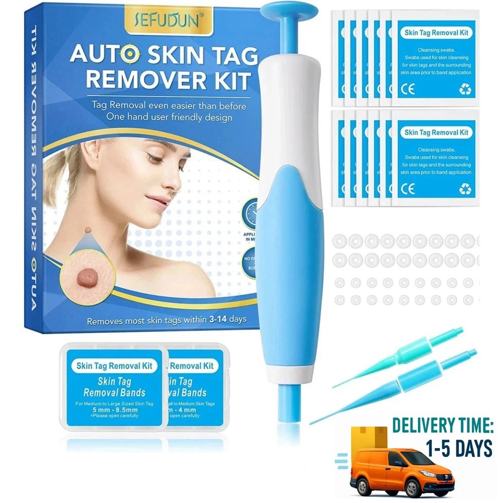 Auto Micro Skin Tag Remover Device Kit Safe Painless Removal 2-8 mm Band Tool...