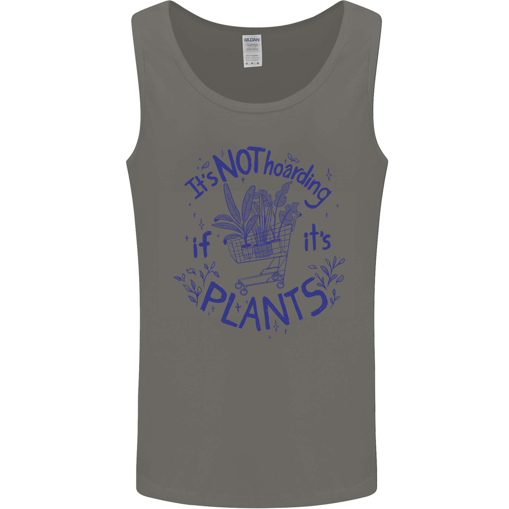 It's Not Hoarding if Its House Plants Funny Mens Vest Tank Top
