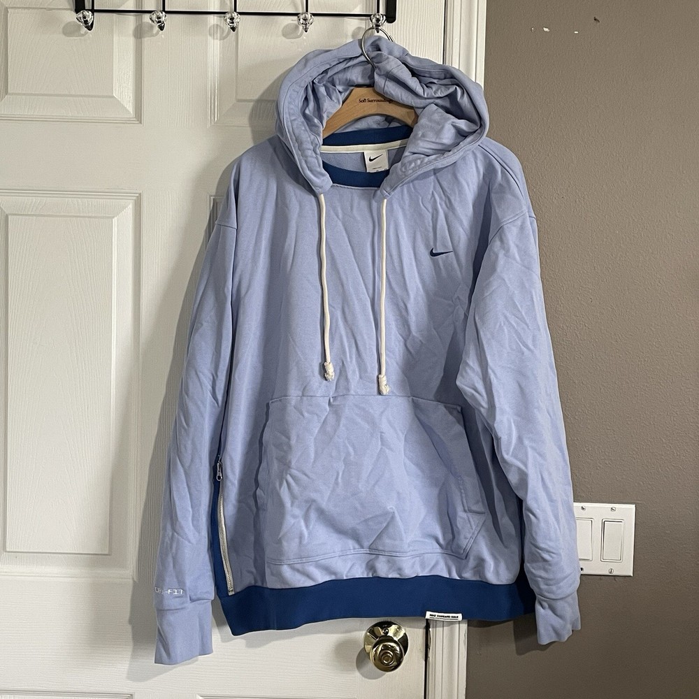 Nike Standard Issue Hoodie Men’s XL NIKE DRI-FIT Blue Gym Training Activewear