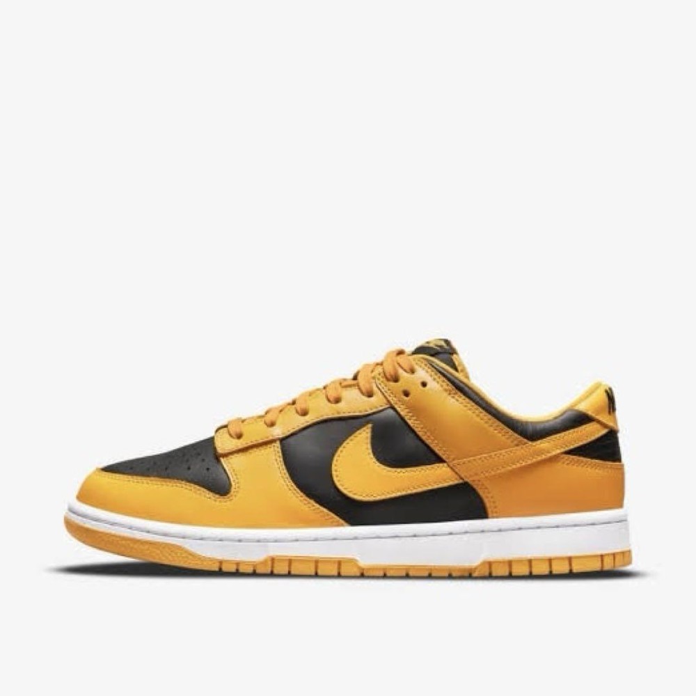 NIKE Men 10.0US Dunk Low Retro Chionship Goldenrod Iowa   Chionship Us10