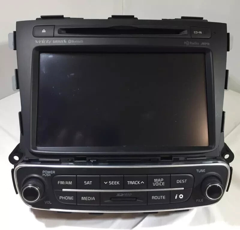 2014-2015 KIA SORENTO Radio Display Screen and Receiver W/NAVIG 965601UAA0VA OEM