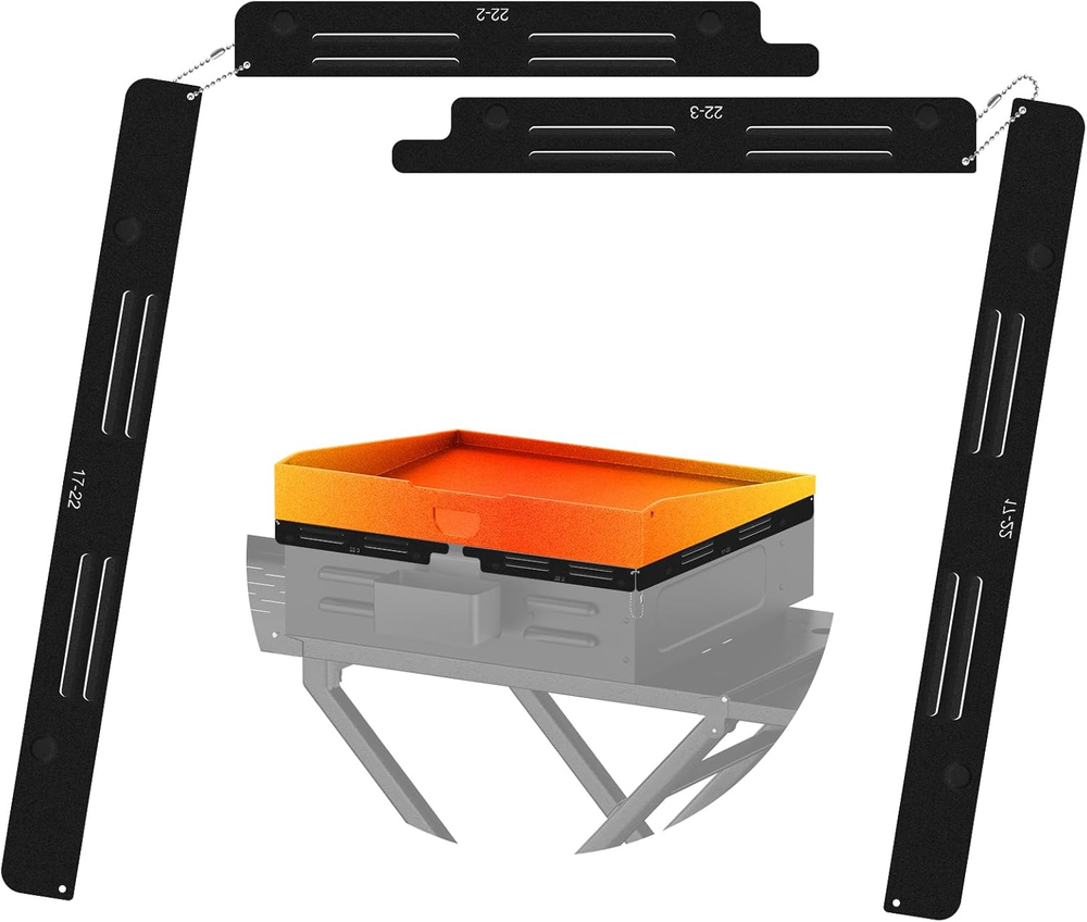 Stainless Steel Magnetic Wind Guards for 22 Inch Blackstone Griddle Side Shelf