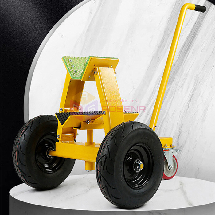 Granite Stone Slab Trolley Heavy Duty Transport Car Barrow for Plywood