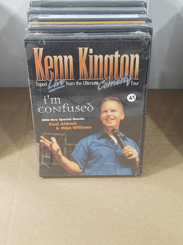 KENN KINGTON I'm Confused Live Comedy Tour Performance Paul Aldrich DVD NEW
