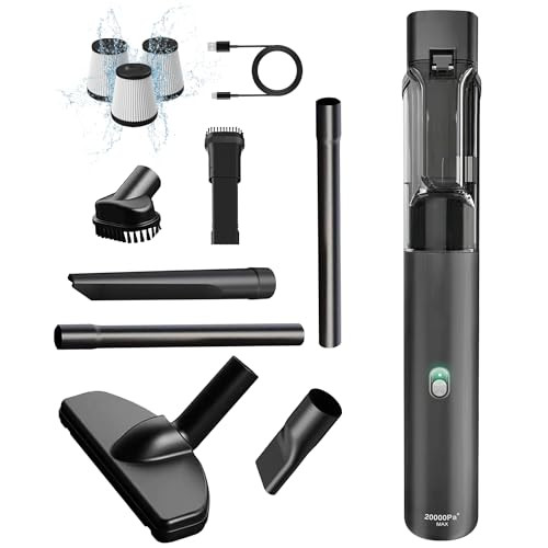 Car Vacuum, Car Vacuum Portable Cordless with 20000Pa, Car Vacuum Cleaner High