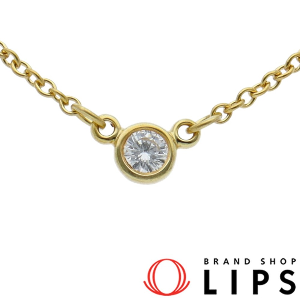 Tiffany By The Yard 1P Diamond Necklace 0.05ct with 1cm Head