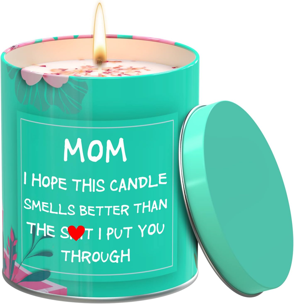 Thoughtful Mother's Day Scented Candles - Funny Gifts for Mom from Daughter or Son-image