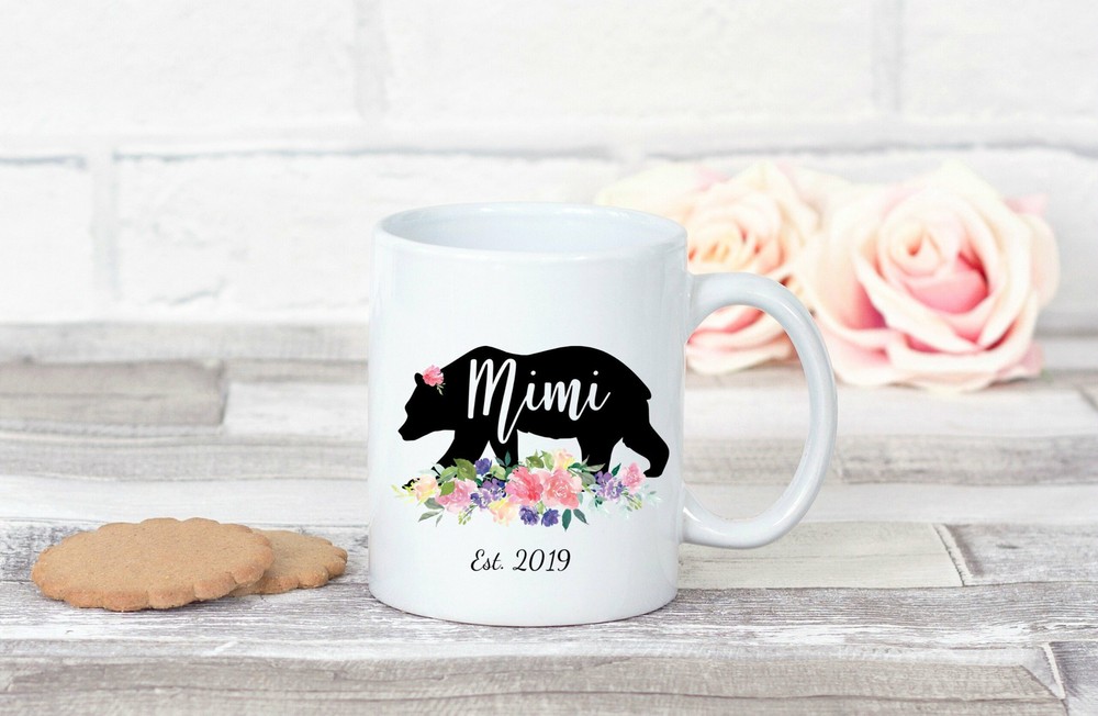 Personalized Grandma Mug Grandma Bear Mug Est 2019 Future Grandma New Grandma
