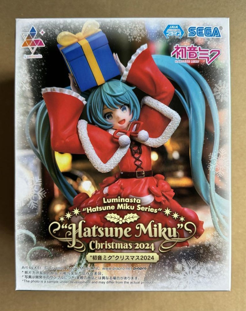 Hatsune Miku Luminasta Christmas 2024 Figure Japan New