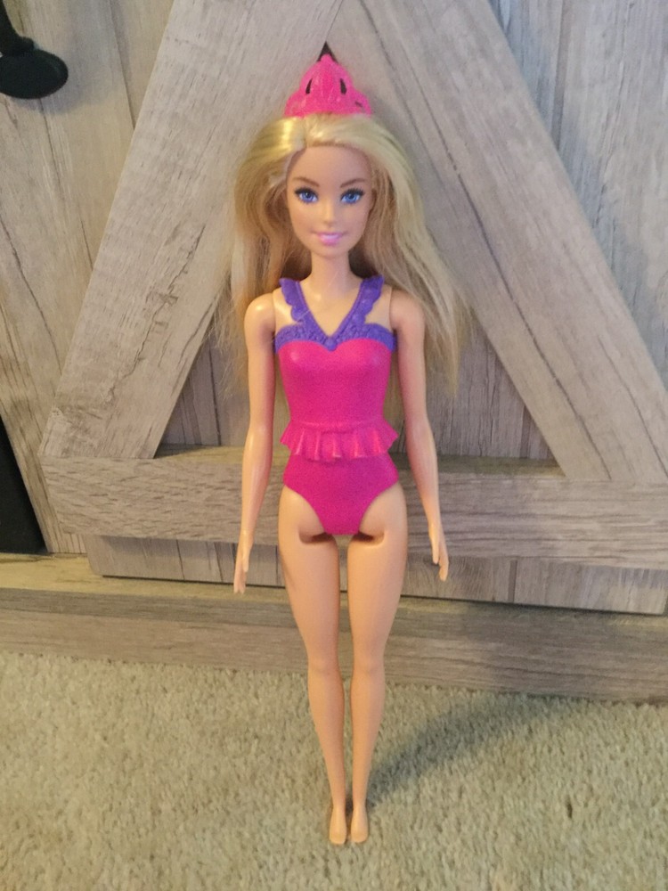 2020 Mattel BARBIE Dreamtopia Princess #GTG01 Barbie Doll with Pink Crown Blonde