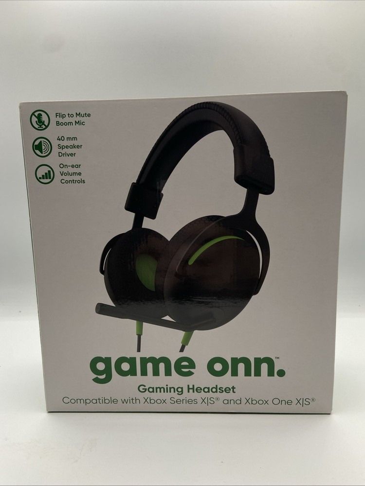 Game On Gaming Headset Compatible With Xbox New In Box