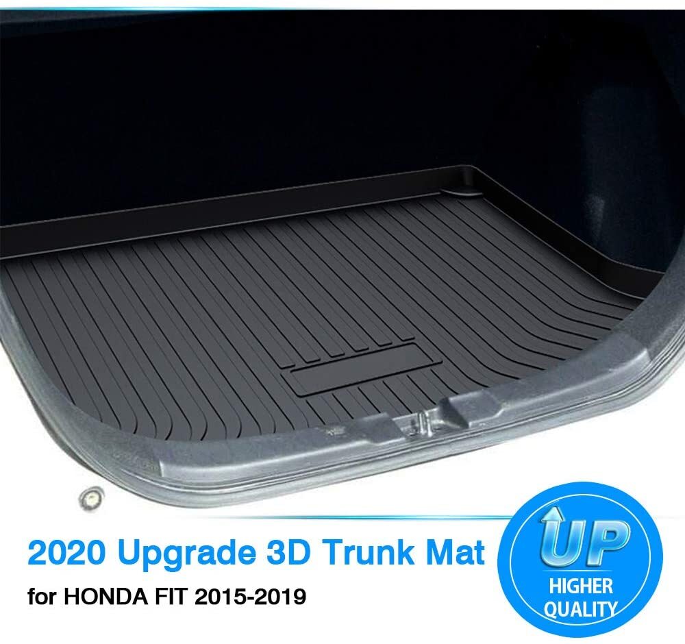 Durable TPO All-Weather Rear Trunk Liner for 2015-2020 Honda Fit