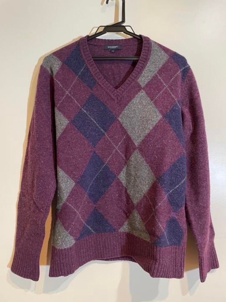 Burberry knit sweater Men's Fashion from Japan
