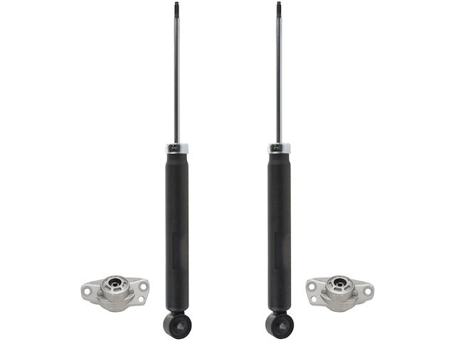 Rear Shock Absorber and Shock Mount Kit fits Audi A3 Quattro 2006-2013 94VFDJ