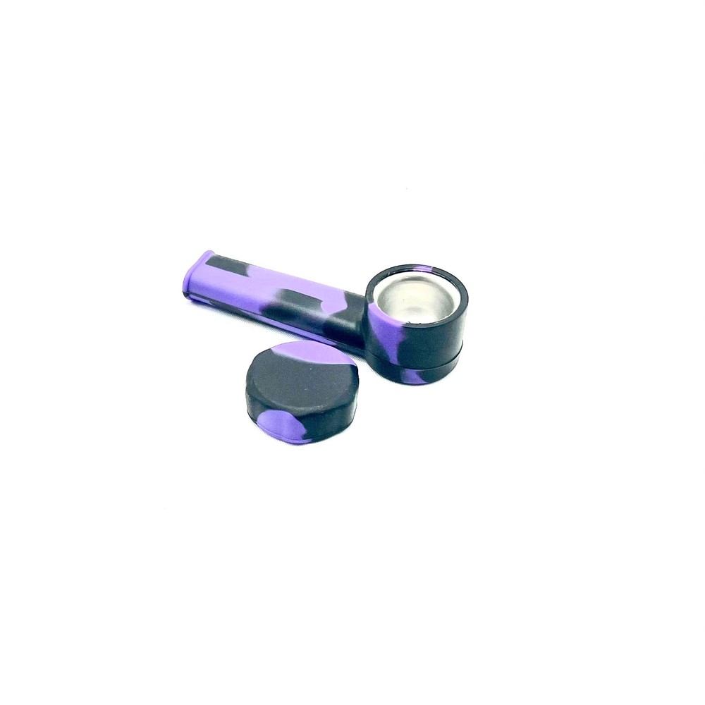 Discreet Silicone Smoking Pipe- Rubber Silicone