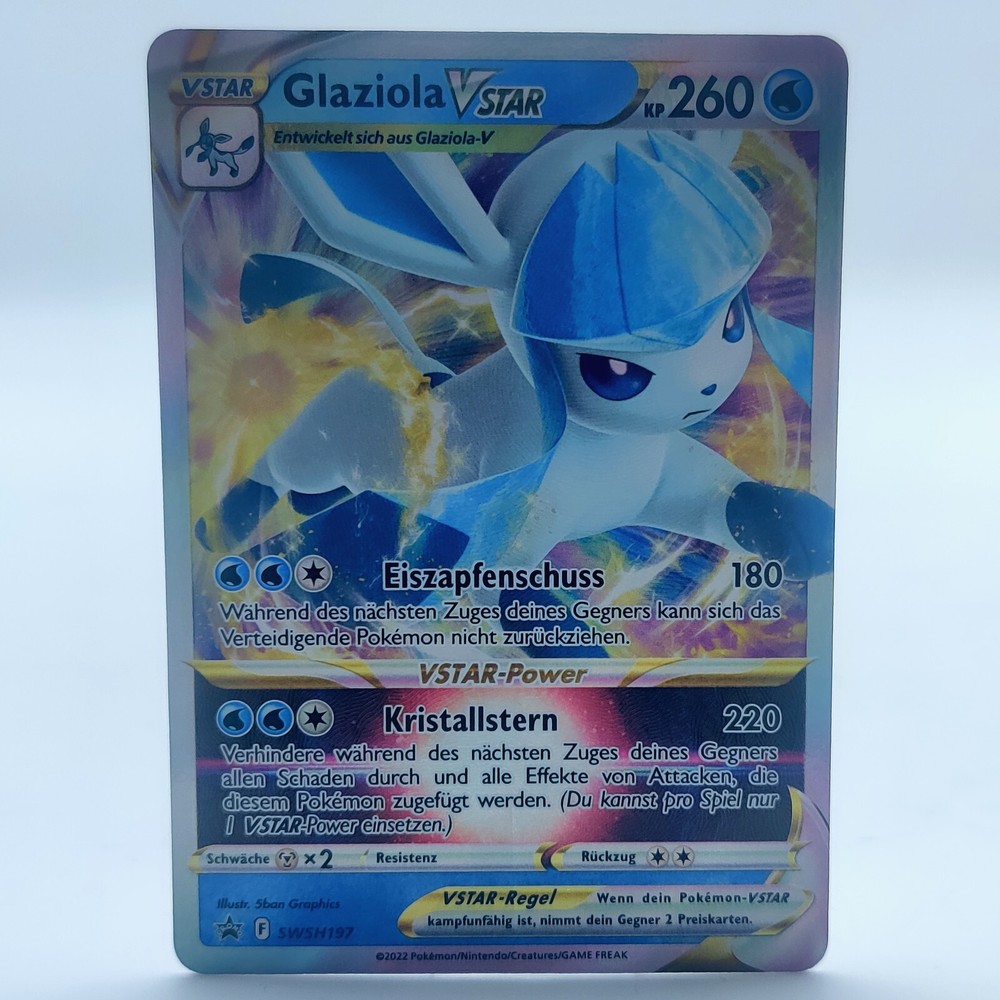 Pokemon TCG Card - Glaziola VSTAR | SWSH197 | Black Star Promo | English | NM