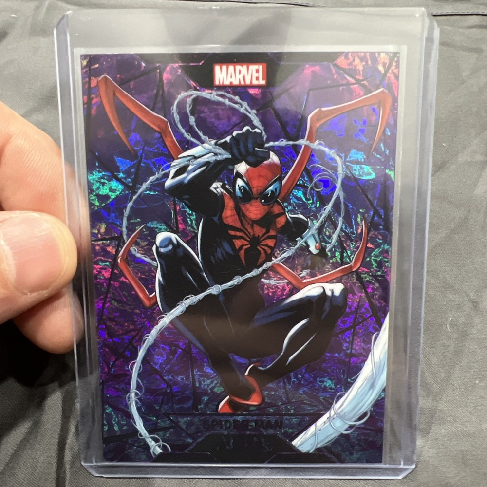 2025 Kakawow Aura Marvel, AM-ZIP-01, Spider Man, Purple, 23/45