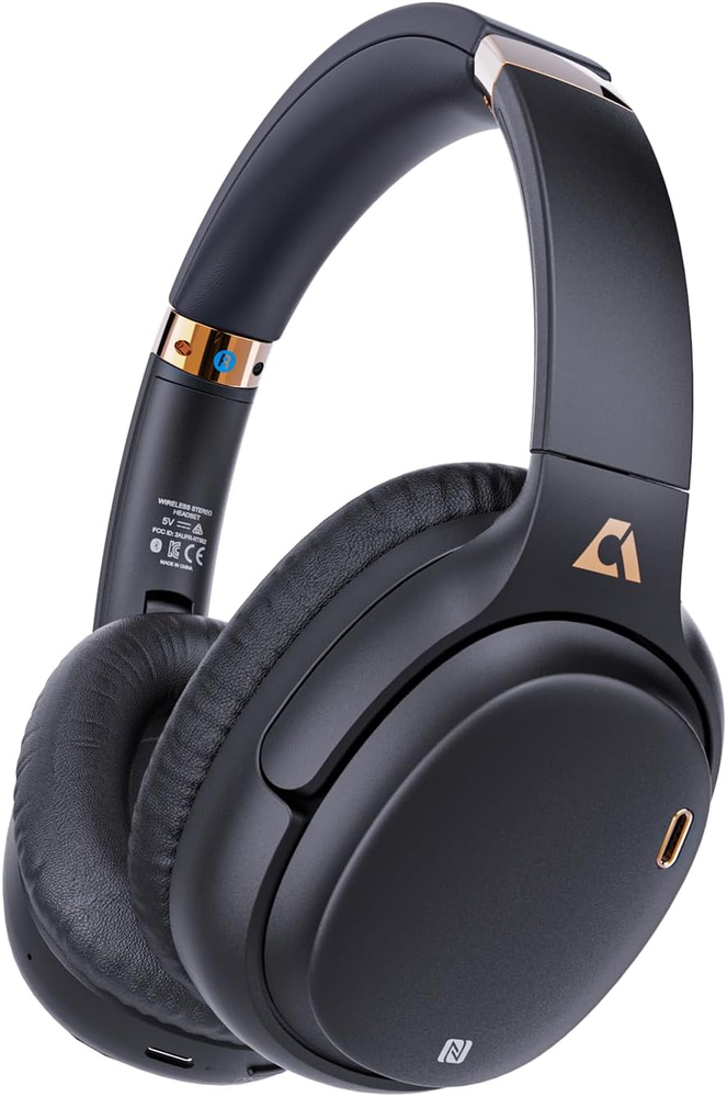 E600Pro over Ear Headphones Hybrid Active Noise Cancelling, Wireless Bluetooth H