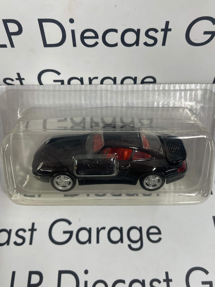 1995 Porsche 911 Turbo Coupe Black 1:43 Diecast Model by Deagostini