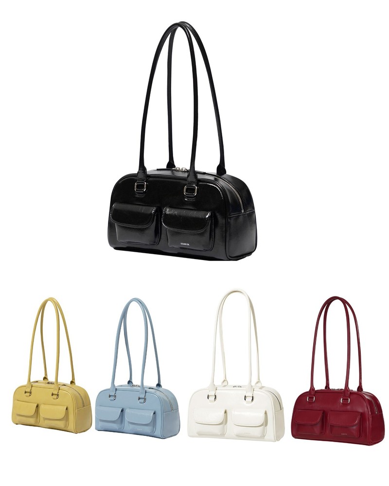 STAND OIL Chubby bag Black Women's Shoulder Bag 6Colors / FAST & SAFE