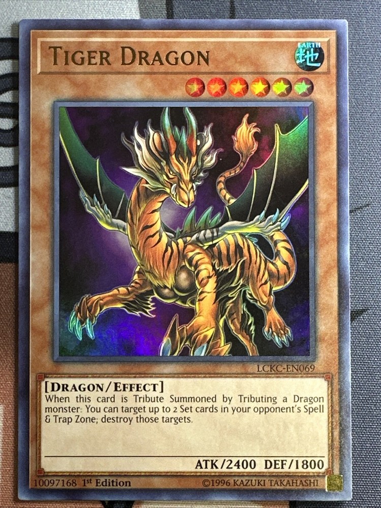 Tiger Dragon LCKC-EN069 1st Ed Legendary Collection Kaiba Ultra Rare