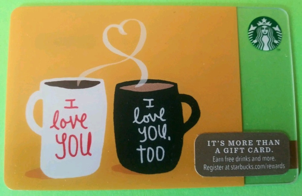 STARBUCKS GIFT CARD 2014 