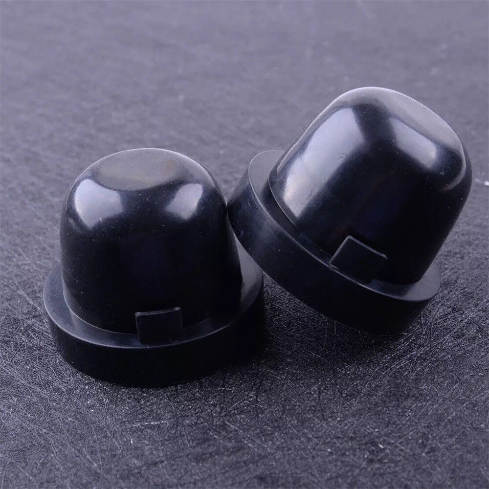 Universal Dust Cover for HID LED Car Headlights – 2pcs Rubber Seal Cap