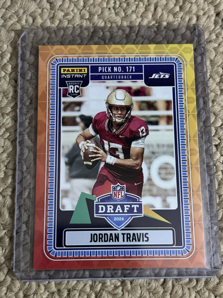 2024 Panini Instant Draft Night Rookie RC Jordan Travis NFLDN-25 Limited 890
